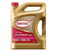 Масло моторное Sintec Platinum 7000 5W-30, SL/CF, A5/B5 (4л.) синт.