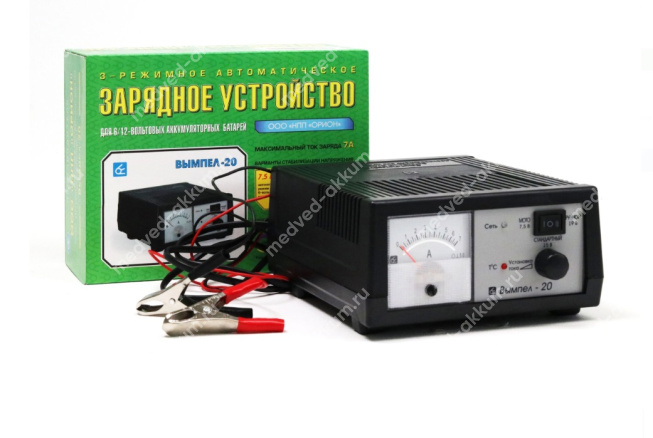 Зарядное устройство Вымпел-20 (0-6A 6-18V стрел.индик.)