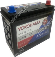 Yokohama EFB 40 Ач обр. B24L толст.кл. (N55L)