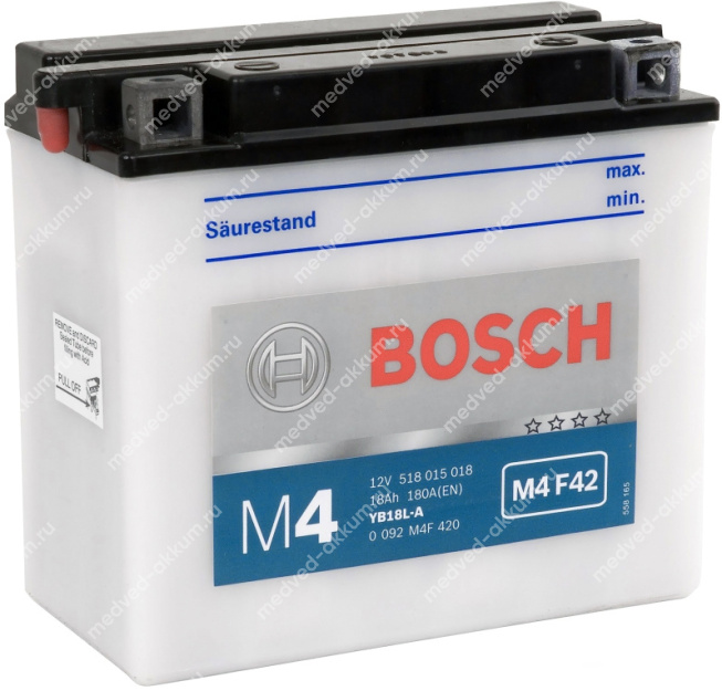 Bosch 18 Ач 518015018