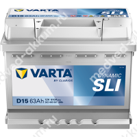 Varta Dynamic SLI 63 Ач обр. D15 L2