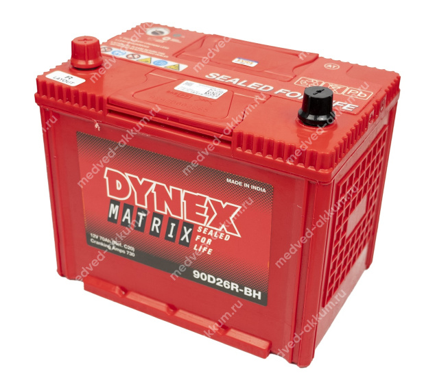 Dynex Matrix 70 Ач пр. 90D26R
