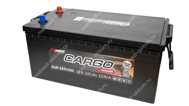 RDrive CARGO Power SMF 225 Ач EUP-225123C евро C