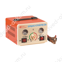 Зарядное устройство аккумулятора 20А General Technologies GT-BC007 (6/12/24) ручн беж. металл. корп.