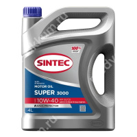 Масло моторное Sintec Super 3000 10W-40, SG/CD (4л.) п/синт.