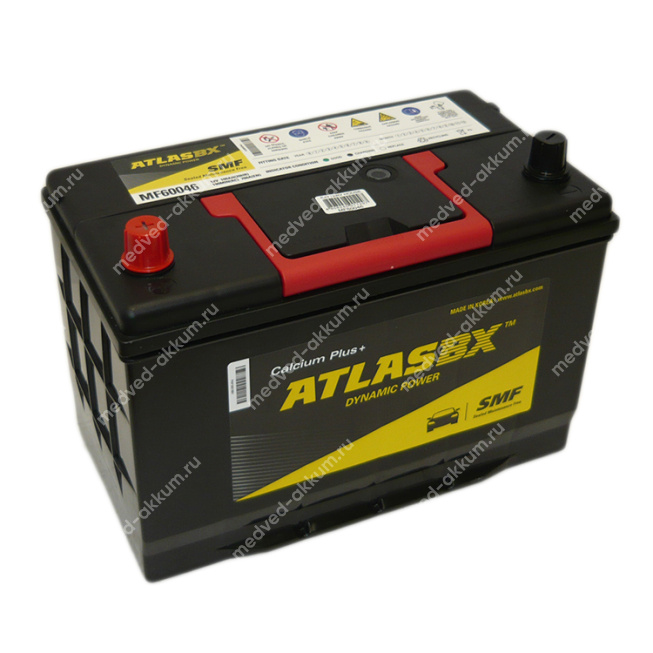 Atlas MF 100 Ач пр. 60046 борт.