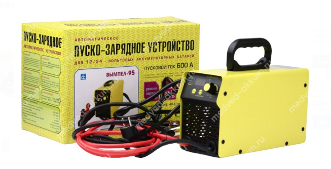 Пуско-зарядное устройство Вымпел-95 8А-75А Пуск 600А 12-24В