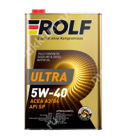 Масло моторное ROLF Ultra 5W-40, SP, A3/B4 (1л.) синт. ж/б