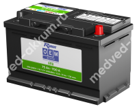 RDrive OEM EFB 75 Ач (1917577 FORD) обр.низ. LB4