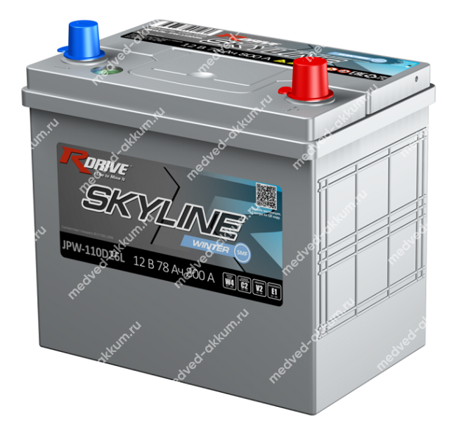 RDrive Skyline Winter 78 Ач обр. JPW-110D26L