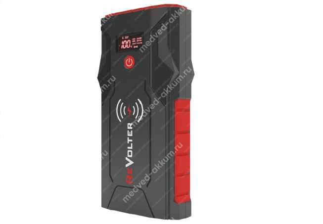 Revolter Quasar 12000mAp с функцией стартера, Мобильный многоцелевой источник питания 