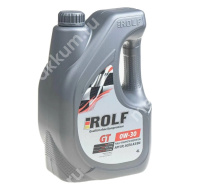 Масло моторное ROLF GT 0W-30, SP, A3/B4 (4л.) синт.
