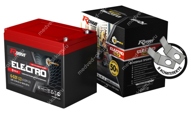 RDrive Electro Velo AGM 18 Ач 6-DZF-13