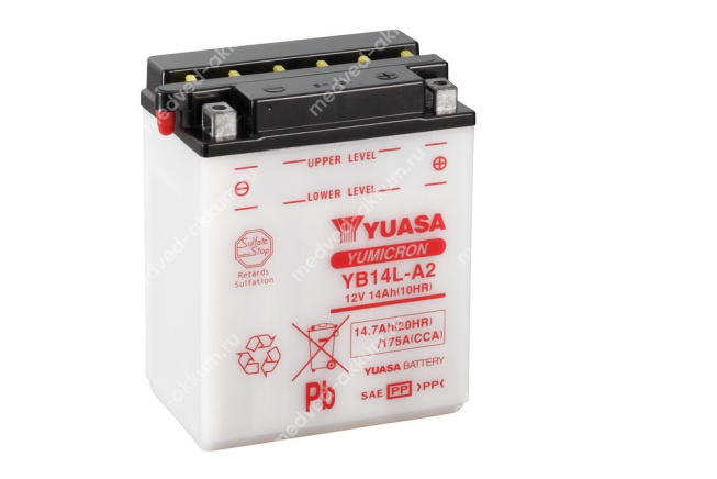 GS Yuasa 14 Ач YB14L-A2