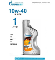 Масло моторное Gazpromneft Super 10W-40, SG/CD (1л.) п/синт.