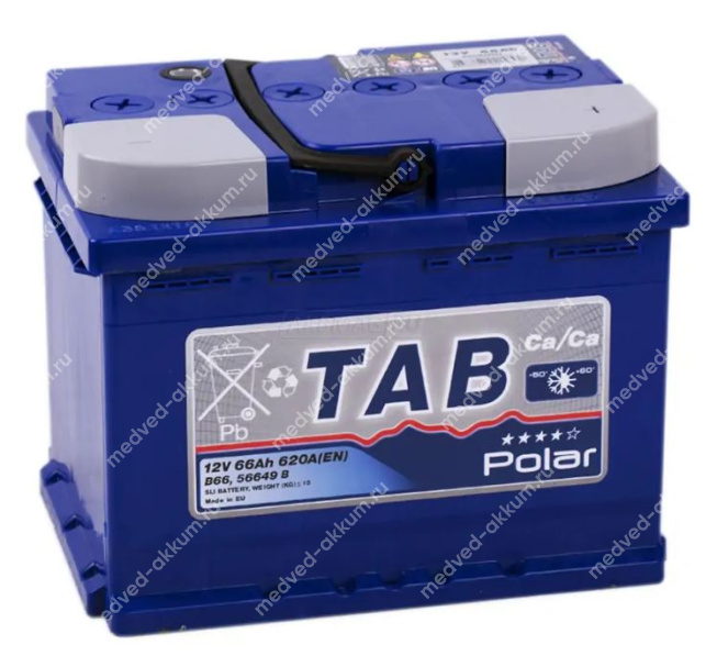TAB Polar 66 Ач обр. L2 (56649)