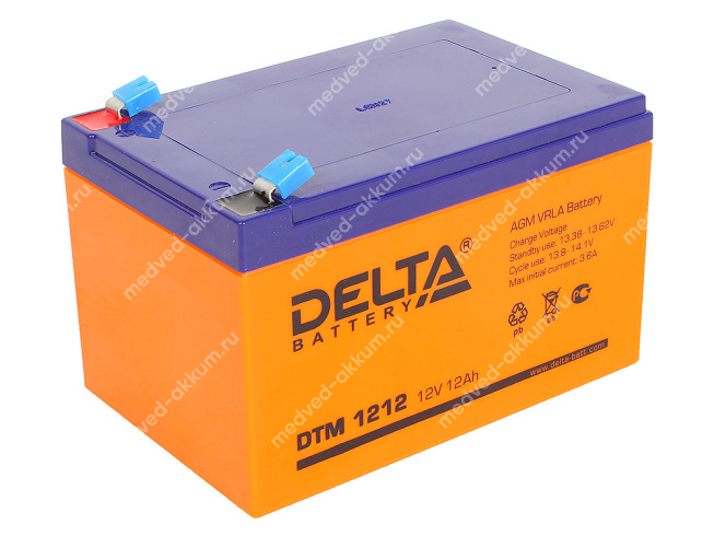 Delta DTM 1212 12V 12 Ач
