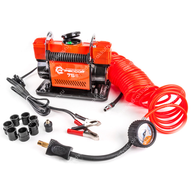 Компрессор АГРЕССОР AGR-75  75л/мин.