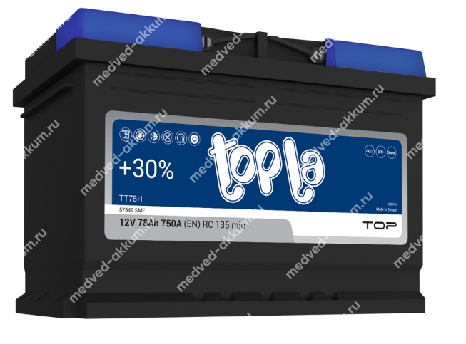 TOPLA Top 78 Ач обр. L3